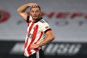 Jack O'Connell is absent for Sheffield United after undergoing knee surgery: Simon Bellis/Sportimage