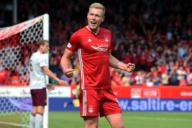 A number of Championship clubs will see the hulking forward as a possible option to lead their attack. Although Aberdeen will drive a hard bargain with Stoke City heavily linked.