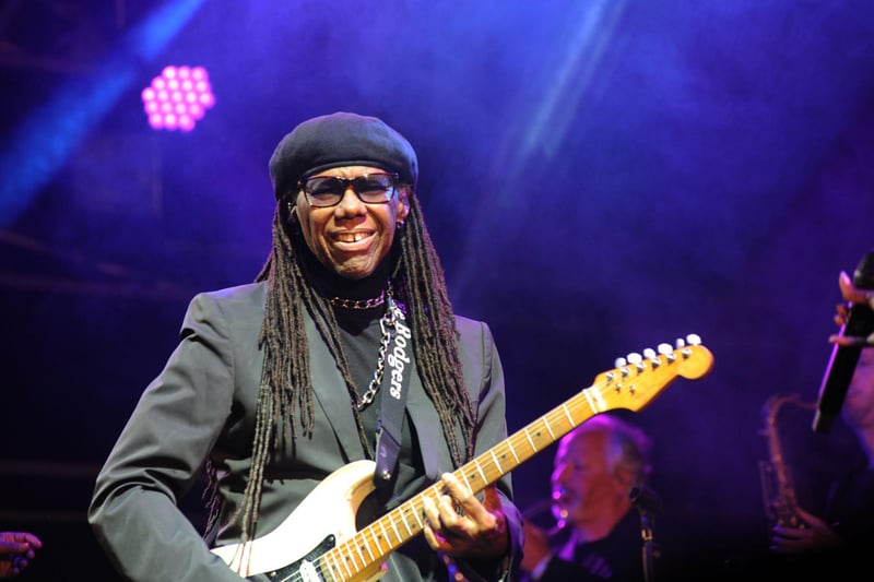 Nile Rodgers at the Castle Stage