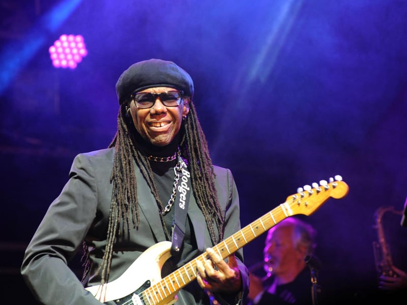 Nile Rodgers at the Castle Stage
