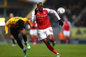 Freddie Ladapo could return for Rotherham United in the Papa John's Trophy final on Sunday (photo by Julian Finney/Getty Images).