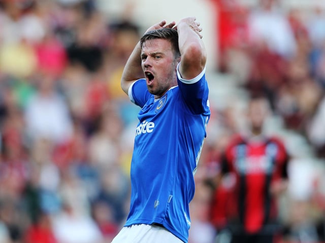 The striker bagged once in nine games for Pompey. After leaving for Guiseley for a season, he then moved to Spennymoor Town.
