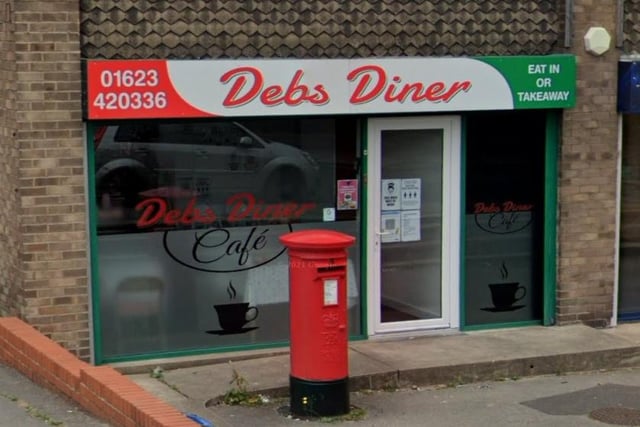 Debs Diner was given a five rating after inspection on October 21.