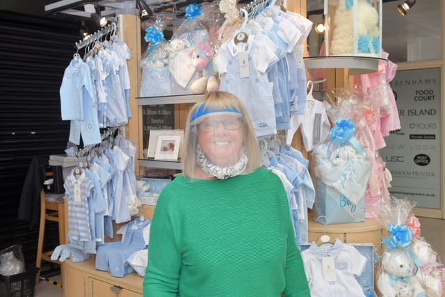 Margaret Glynn, sales assistant in Babes Boutique