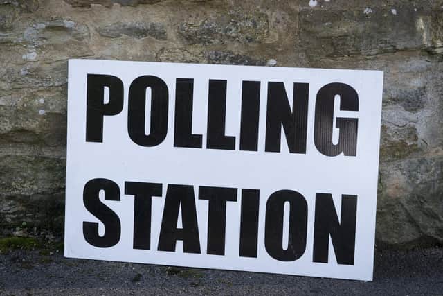 Polling Station Stafford Road Sheffield.