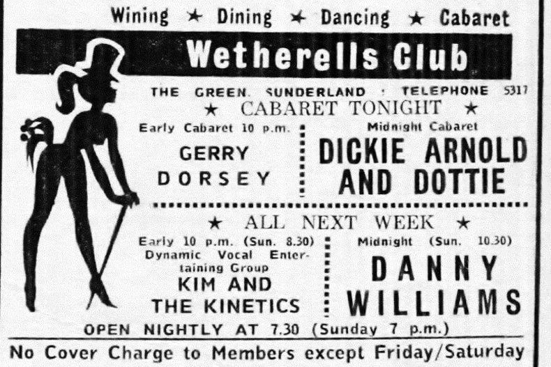 Sunderland in the swinging 60s was a hip place to be.