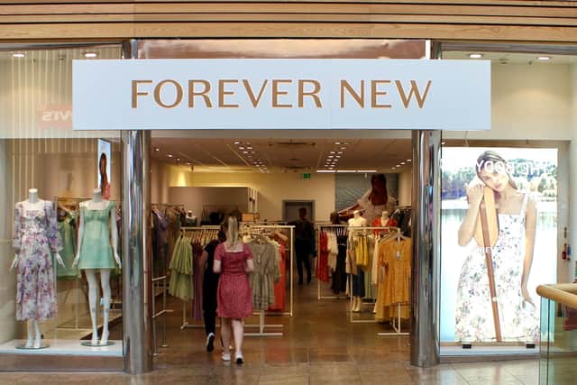 The Forever New store that has just arrived in Meadowhall