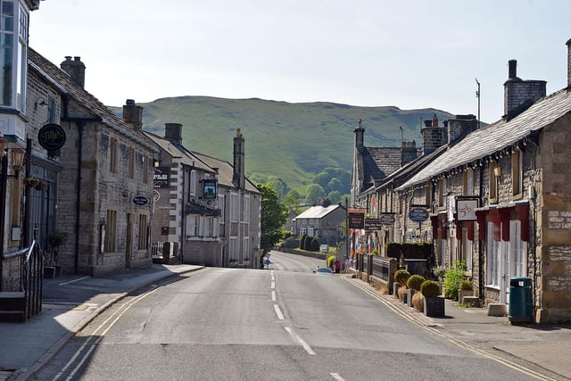 Castleton in the sun - photo by Brian Eyre
