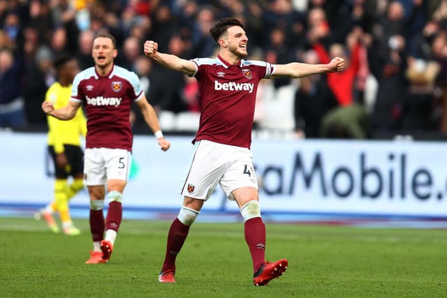 The Hammers are enjoying a great season in the top flight and have a chance to secure Champions League qualification for the first time. Their chances of a top four finish are 11%.