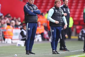 Paul Heckingbottom (left) the Sheffield United manager: Simon Bellis / Sportimage