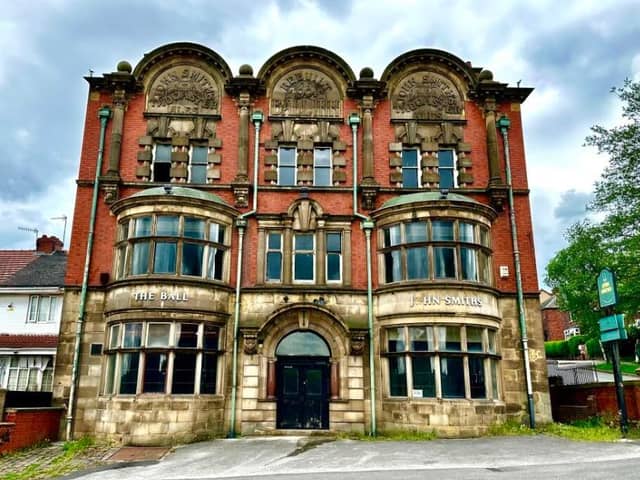 The Ball Inn, on Darnall Road, Sheffield, is up for sale through Yopa via online auction, with bids starting at £365,000