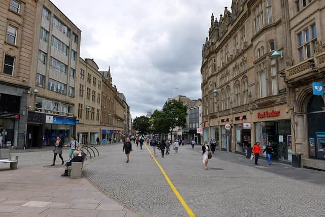 Many businesses in Sheffield city centre have struggled beacuse of coronavirus.