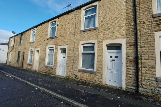 This unfurnished two-bedroom terrace home is available to rent for £395 per calendar month, through Rent UK Services.