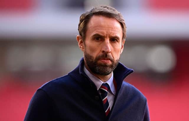 Gareth Southgate, Manager of England.  (Photo by Mattia Ozbot/Getty Images)