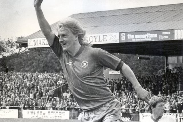 Another fan favourite most known for his long blonde hair as well as his controversial departure in 1985. The striker played 120 times scoring 57 goals in his three year spell at PO4 before moving to Brighton. The 64-year-old went into management following his retirement having spells with many non-league clubs such as Hemel Hempstead. Biley was inducted in the Pompey Hall of Fame in 2012. (PICTURE: 0408-3 14th May 1983)