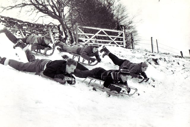 Sledging in Sheffield - December 31, 1962