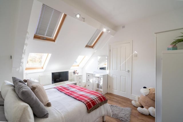 Three bedrooms are located on the top floor of the property, each boasting a Mitsubishi Zen hot and cold air conditioning unit.

Photo: Rightmove/MIchael Hodgson