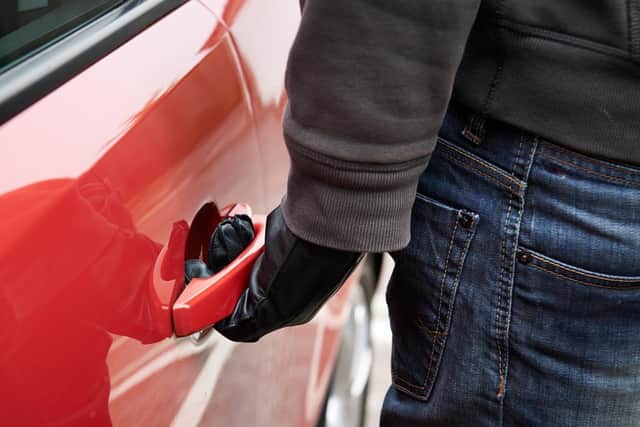 Rise in car theft