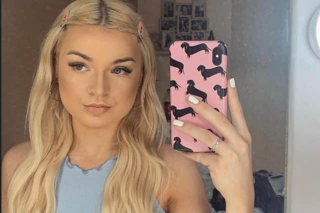 Harriet Bowley, 21, reveals she smacked a male stanger who groped her at a nightclub.