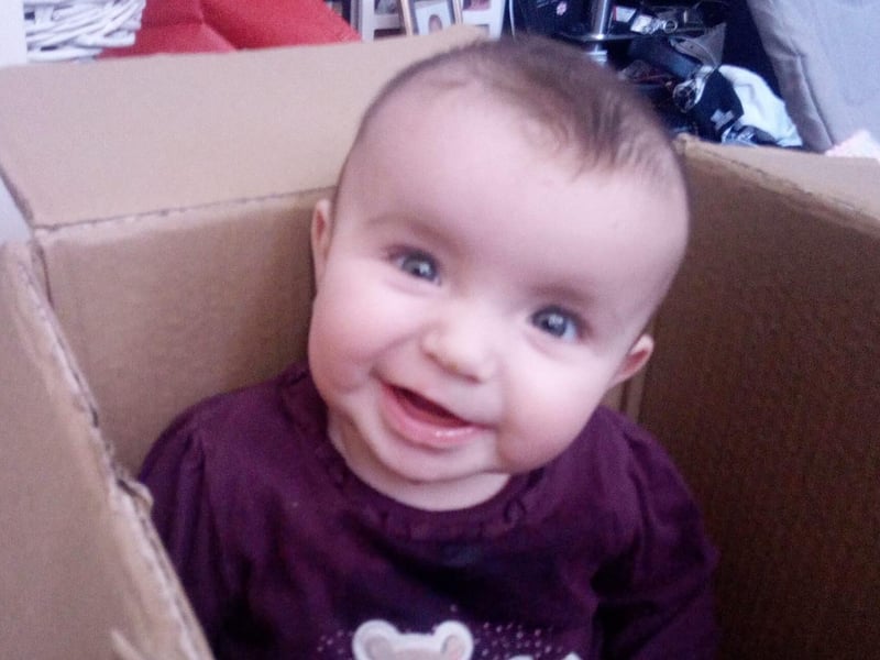 Shell Robinson, said: "Bonnie-leigh born 21/8/20
2 weeks early."