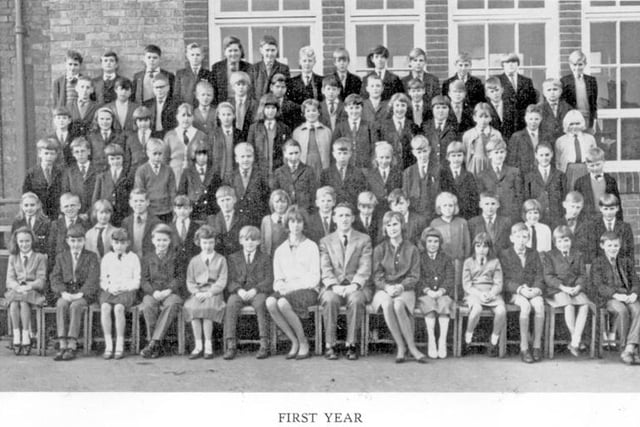 Hartley Brook High School first year, 1960