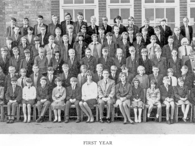 Hartley Brook High School first year, 1960
