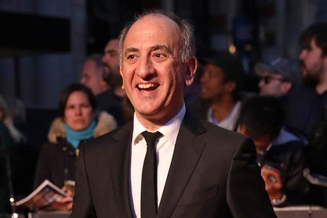 LONDON, ENGLAND - OCTOBER 02: Armando Iannucci attends "The Personal History Of David Copperfield" European Premiere & Opening Night Gala during the 63rd BFI London Film Festival at the Odeon Luxe Leicester Square on October 02, 2019 in London, England. (Photo by Lia Toby/Getty Images for BFI)