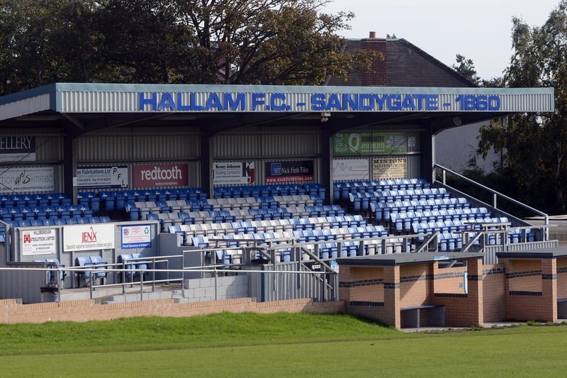 Hallam FC's home at Sandygate is the oldest football ground still in use 