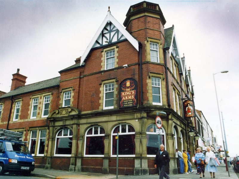 The Kings Arms on Lord Street is one of old Fleetwood's original pubs. It sits prominently on a corner and is architecturally impressive