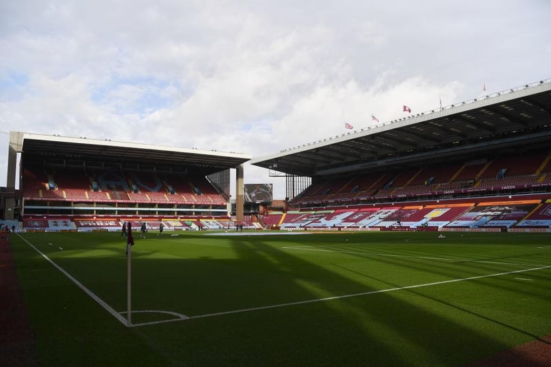 The estimated distance between St James’s Park and Villa Park is 195 miles.