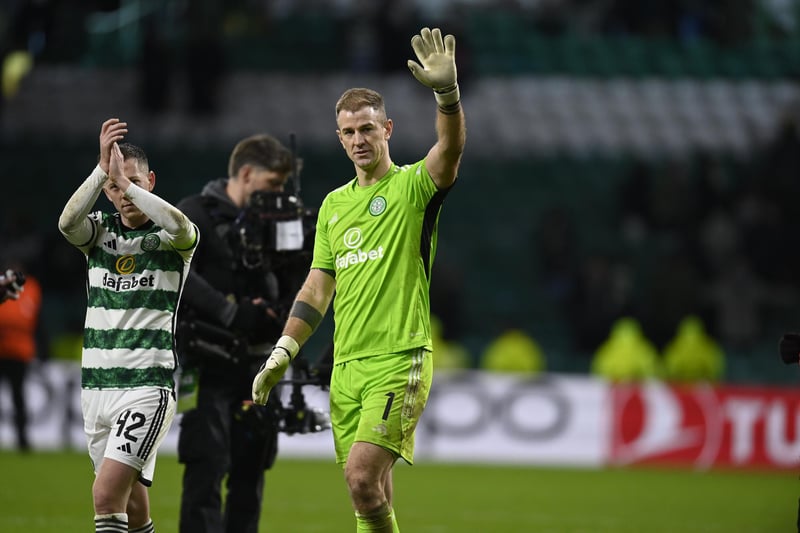 Might have waved goodbye for the final time to Champions League football in midweek but will keep the gloves as Celtic's first-choice keeper.