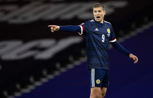 Scored on his last outing in Czech Republic but didn't ever look like repeating it here. Valuable as a target man to aim at when Scotland went long in the second half but not really given a sniff.