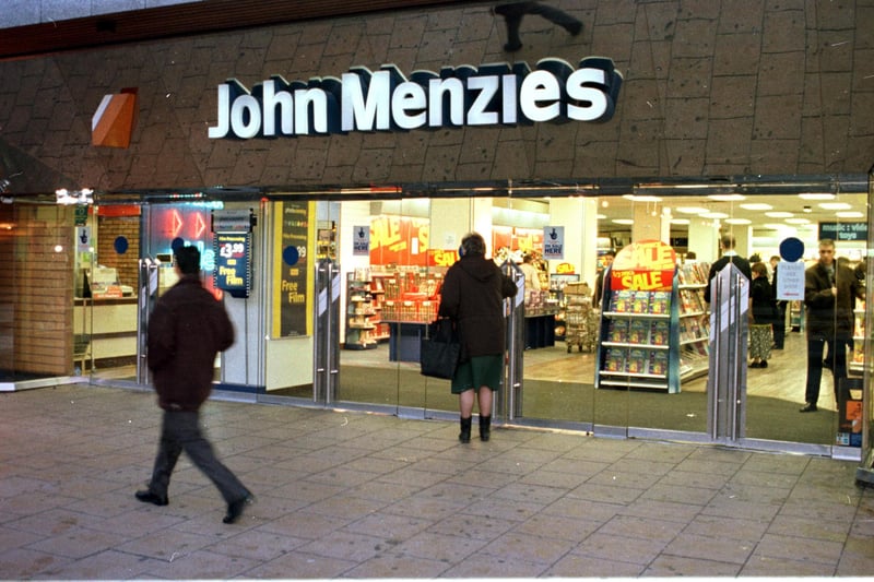A wonderful store offering everything from stationery and magazines, to computer games and the latest chart hits. There was a debate about the way you pronounced the name: some people called it Menzies, others opted for Menzies.