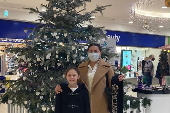 Charlotte Lister, said: "At the Doncaster Cancer Detection Charity Christmas Tree."