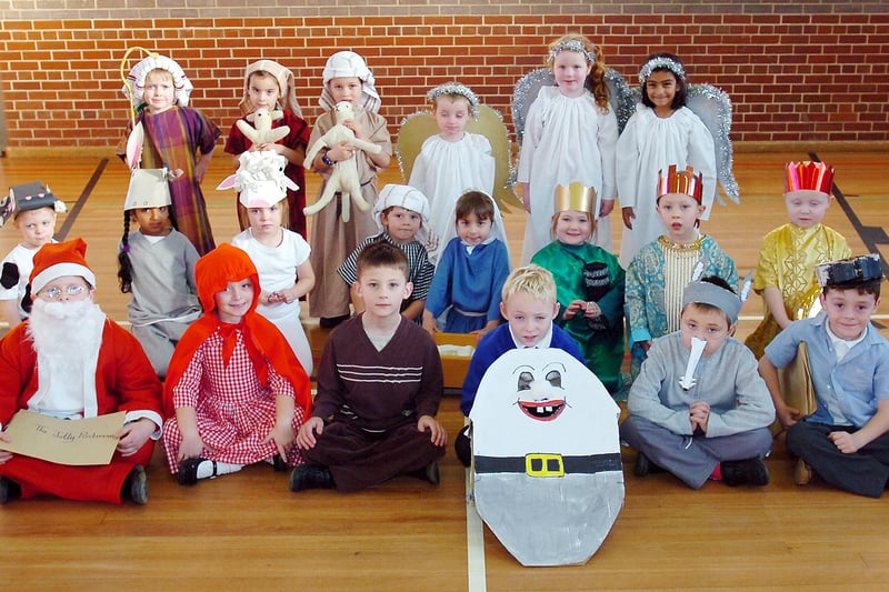 Aww bless! It's the Eldon Grove Nativity 15 years ago. Was your little one in the limelight?
