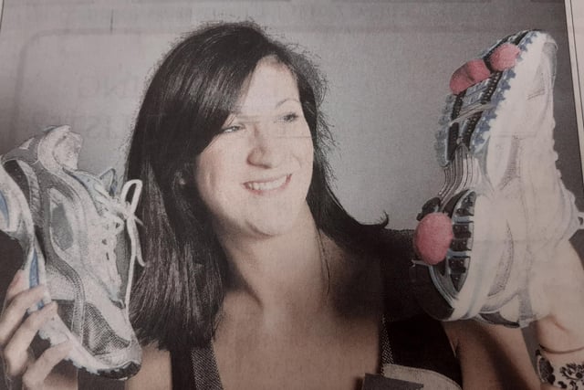 Katharine Duncan, a doctor from Kirkcaldy, won the top spot in the female category of the Biggart Baillie Innovation Awards at Glasgow Science Centre for h bounce aid running shoe which can help reduce injuries.