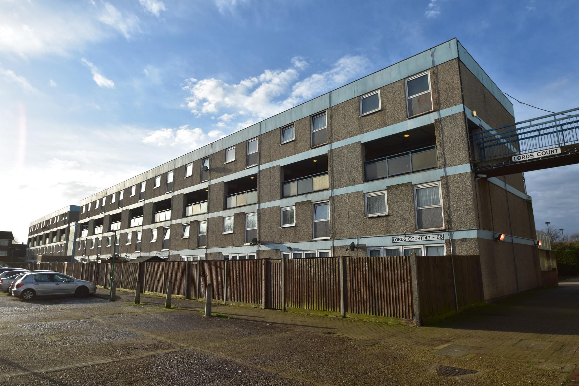 The flat is on sale for £90,000.