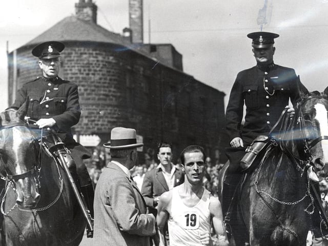 The winner Bill Allen, aged 29, of Thoresby Rd, Sheffield