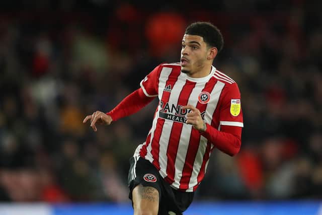 Morgan Gibbs-White is set to face Nottingham Forest when they visit Sheffield United: Simon Bellis / Sportimage