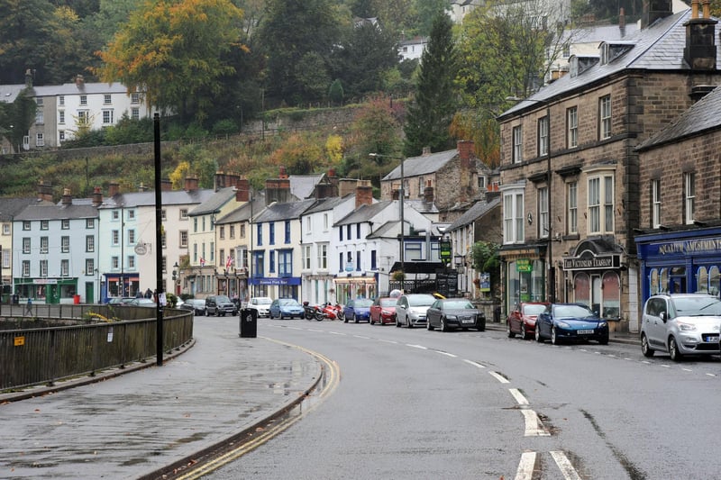 The fourth most common place people arrived in the area from was Derbyshire Dales, home of Matlock Bath, with 186 arrivals in the year to June 2019.