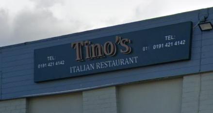 Tino’s Italian Restaurant, Fellgate Avenue, Jarrow. The restaurant confirmed on Facebook that it will reopen on May 18.