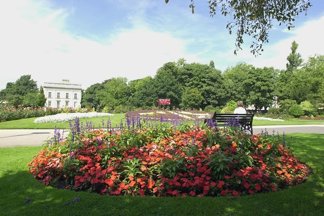 File picture shows Elmfield Park in its traditional summer glory