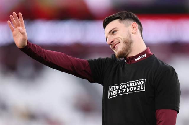 <p>Manchester United have been linked with West Ham’s Declan Rice.</p>
