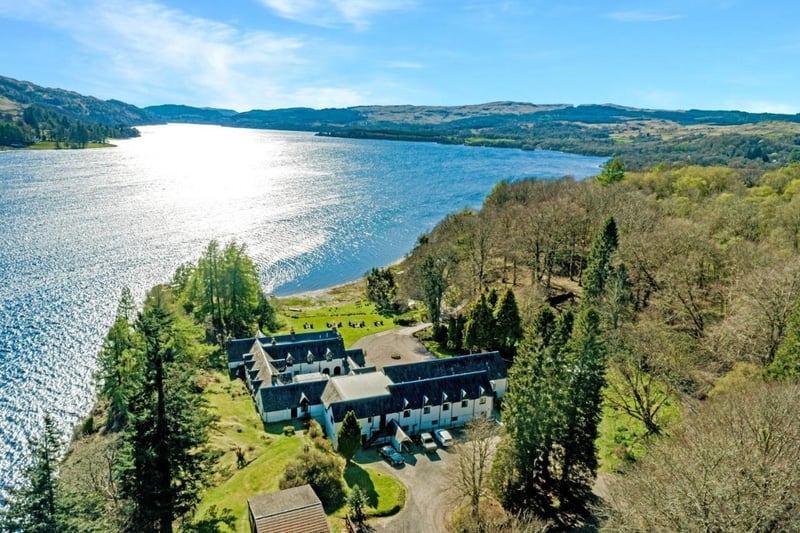 Loch Awe can be reached within two hours of Glasgow with islands contained within the large body of freshwater. 
