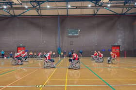 ​Kick off for the Eagles Wheelchair team