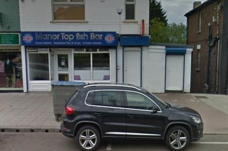 Manor Top Fish Bar at 918 City Road is another popular chippie on our list that is known for its quality fish and chips
