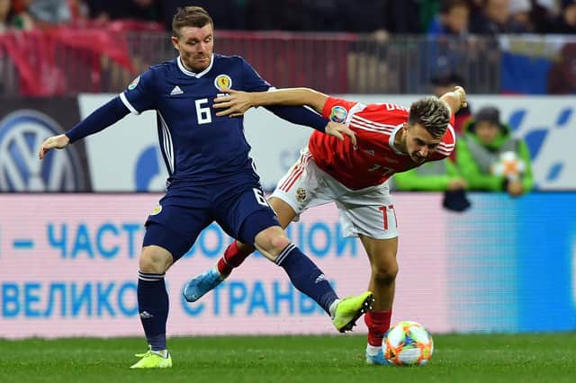 John Fleck was set to take part in Scotland's Euro 2020 qualifying play-off