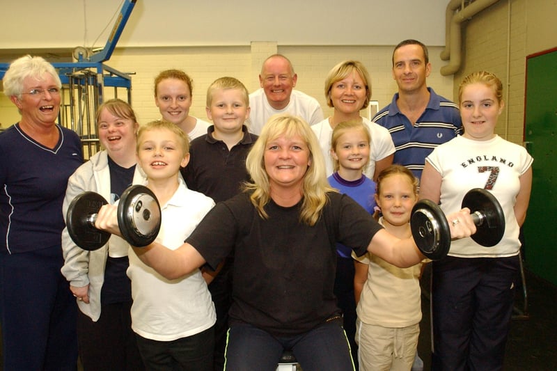 Working out in Jarrow in a reminder from 2004. Can you spot someone you know?