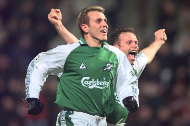 The Frenchman so beloved he was nicknamed 'Le God' played 90 times for Hibs.