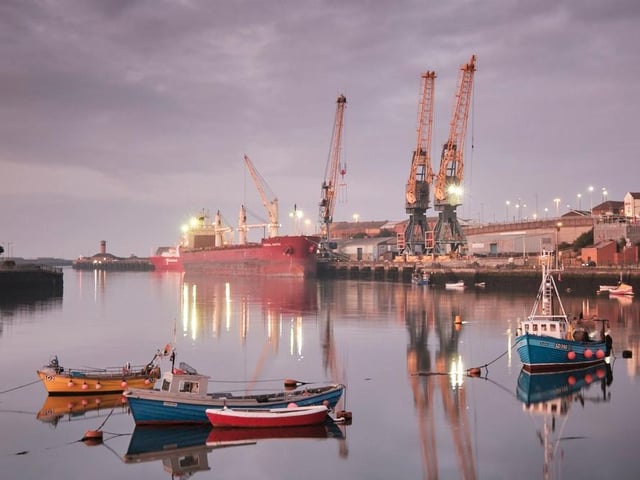 Boats on the River Wear.